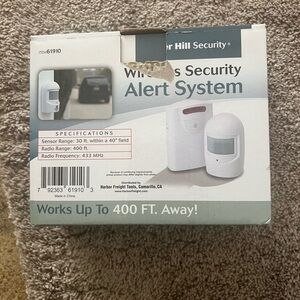 Wirelesssd security alert system